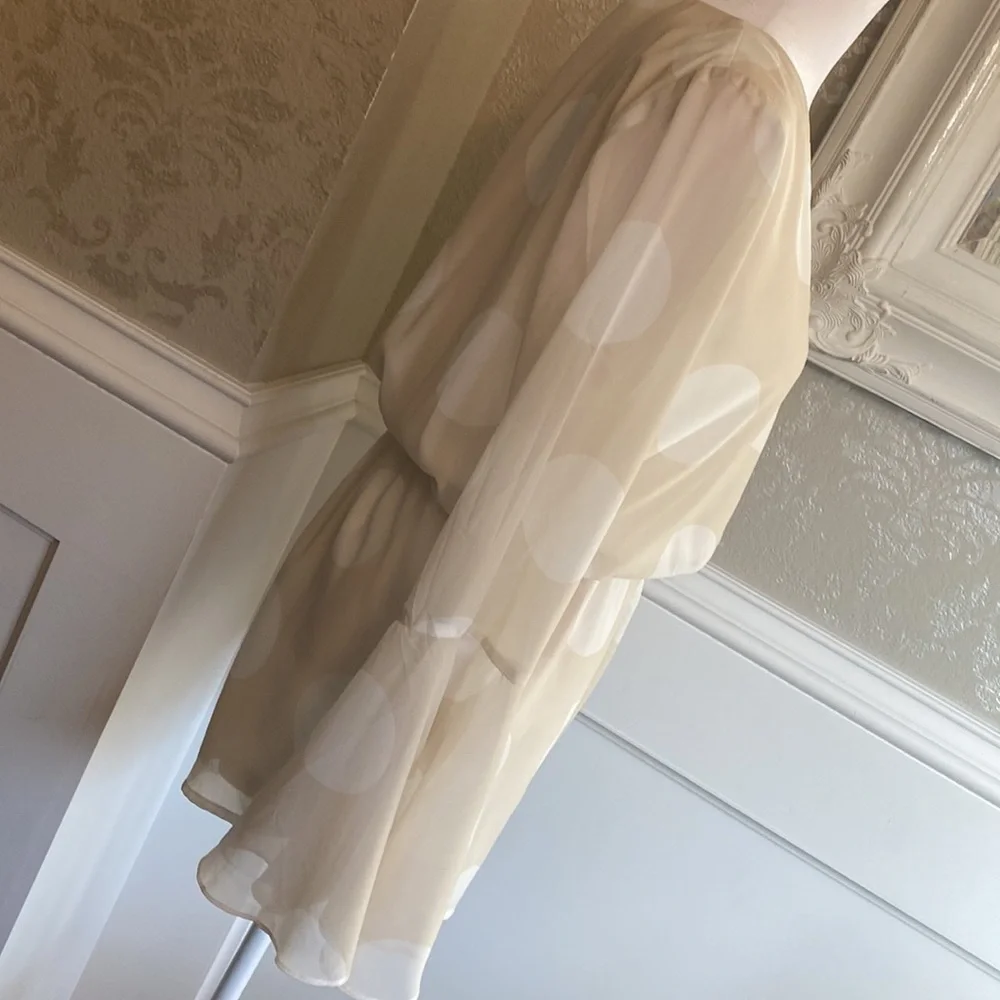 Gorgeous Sabo Skirt Polka Dot Playsuit Romper Size small! - Picture 6 of 9